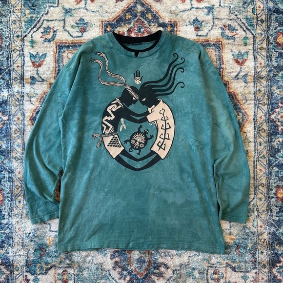 Vintage Other - Vintage Dagoli Soul Mate Art Long Sleeve T-shirt Size XL